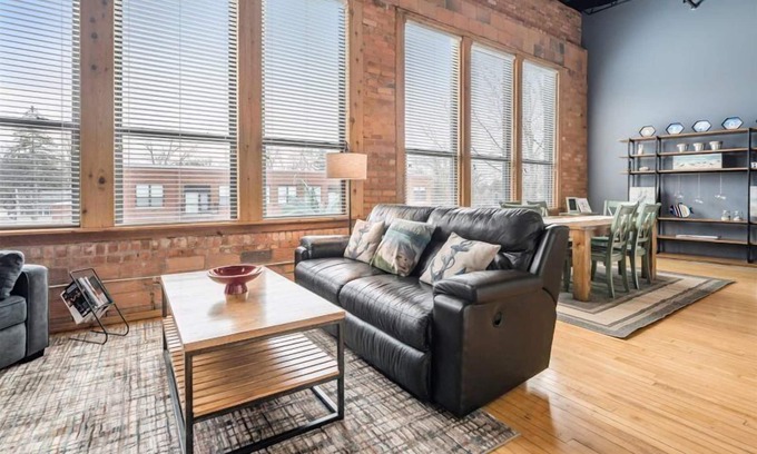South Haven House | Dune Haven | Luxurious Downtown Loft w/Indoor/Outdoor Pool, Hot tub