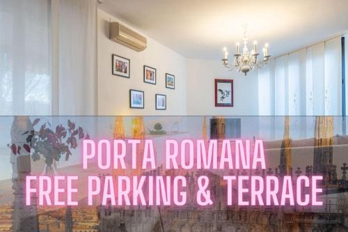 Morivione Apartment | [Duomo-PortaRomana]XXL HOME terrace & free parking