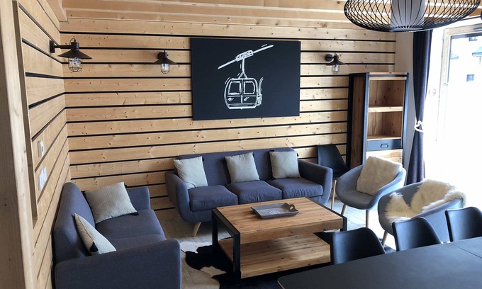 Valloire Apartment | Duplex 8 Personnes Avec Terrasses et Sauna