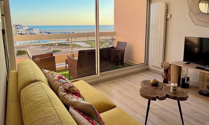 Stella-Plage Apartment | Duplex Cosy Avec vu mer