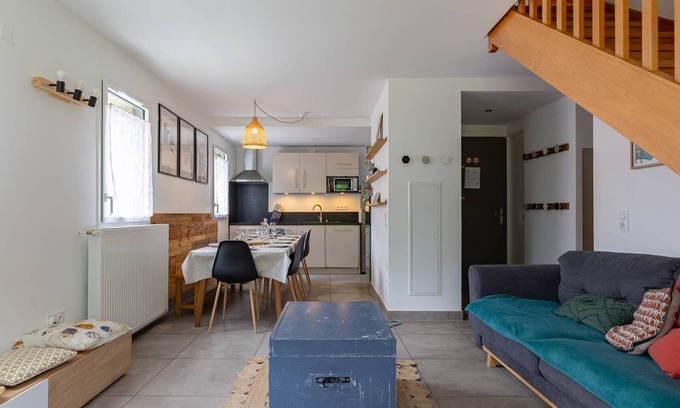 Peyragudes Apartment | Duplex for 11 people, 50m to cable car, Wi-Fi, parking