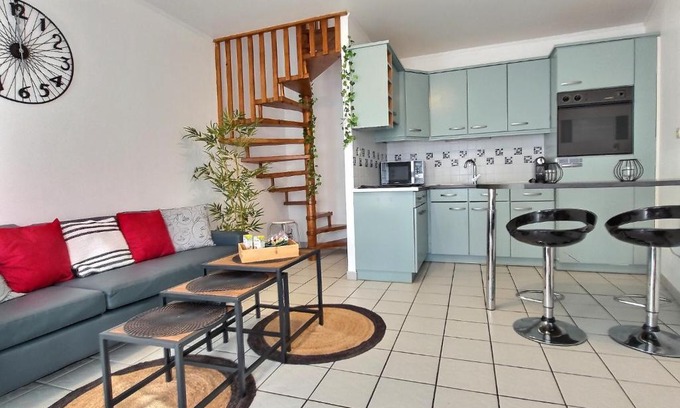 Moussy-le-Vieux Apartment | Duplex Le Cachou : 10 min Aéroport de Roissy CDG - Astérix - Paris