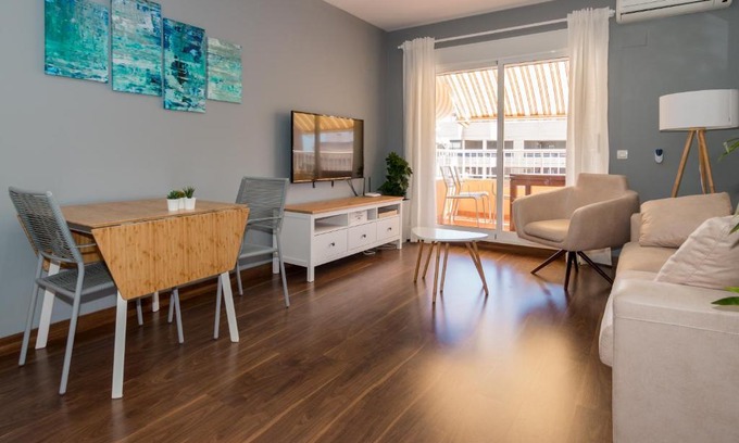Canet de Berenguer Apartment | Duplex Penthouse with terrace. Beach-Pool