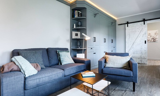 Hornum Apartment | Durchdachtes Ein Zimmer Appartement mit Balkon in Strandnaher Lage