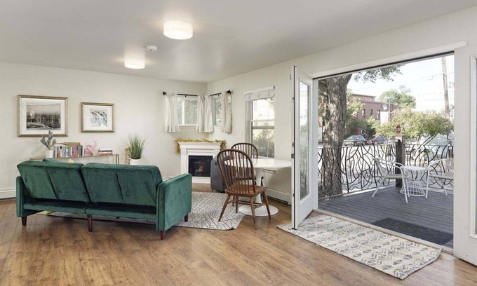 Carbondale Apartment | Dwell Well on Main - Best Deck in Carbondale!