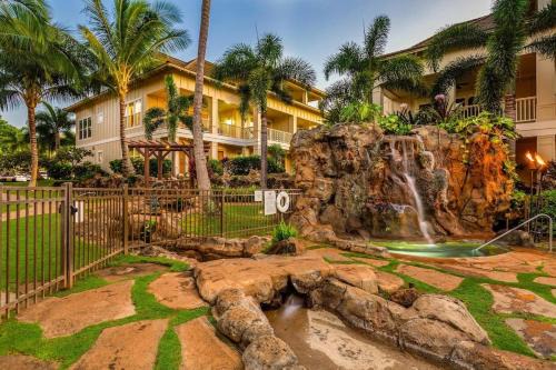 Poipu Villa | E111 Ground Floor Poolside Patio