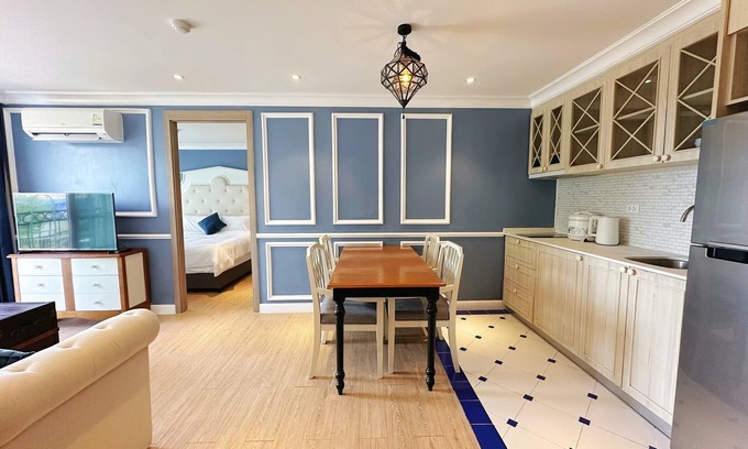 Na Chom Thian Condo | E2 - Seven seas cote d azur 2bed Pattaya Jomtien enjoy water park, gym, kid club