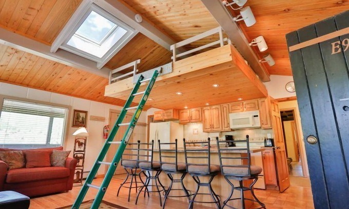 Glenwood Springs Condo | E9: Spacious and close to the action. Just steps away from the slopes, the outdoor grill, hot tub, and recreation room!