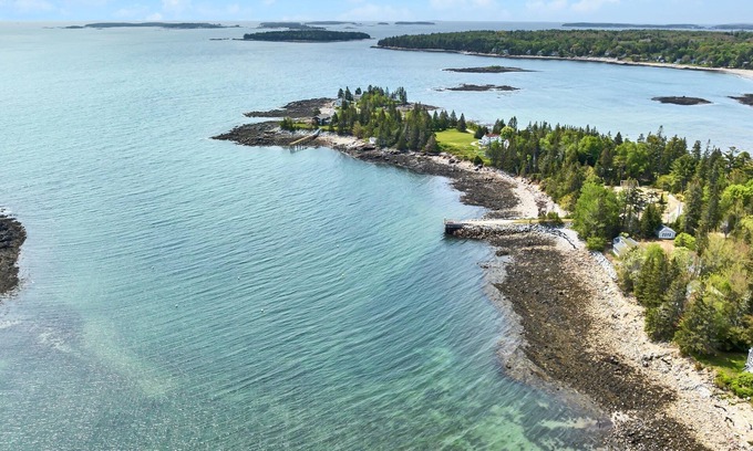 Owls Head House | East unit in Ocean View Duplex with Walk to Crescent Beach
