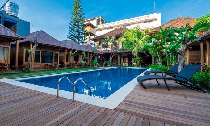 Downtown Kuta House | Easy Surf Camp Brand New Bungalow Twin Room Kuta Beach