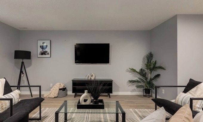 Southeast Calgary House | "Ebony" 1 Bdrm Lower Suite