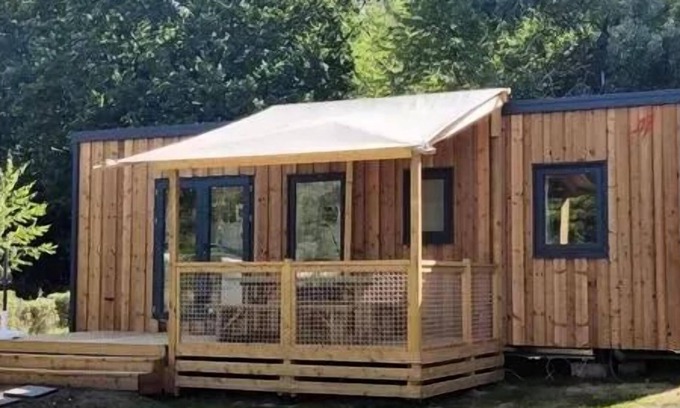 Pouzauges House | Eden Duo mobile home - 2 bedrooms + TV 4 people