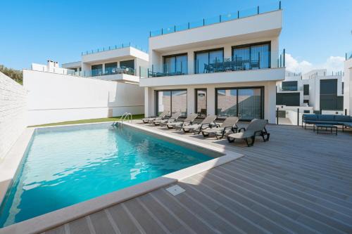 Ribamar Villa | Eden Villa, with jacuzzi and ocean view