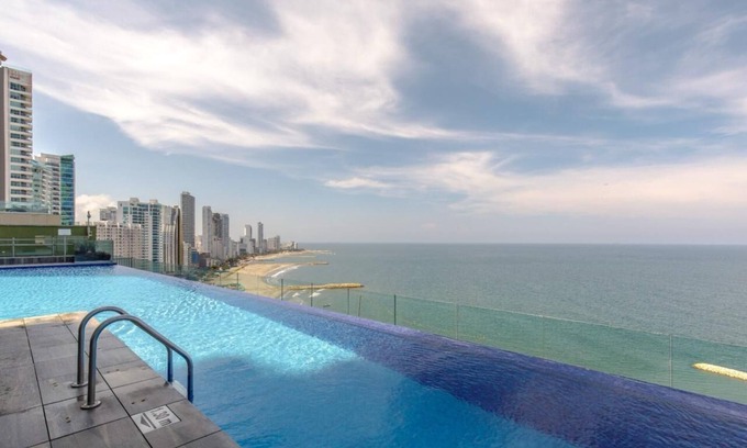 Manga Apartment | Edificio H2 Apartamento 1503 Plaza Bocagrande