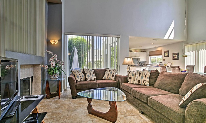 Cathedral City Resort | Elegant and spacious two-story suite near Palm Springs