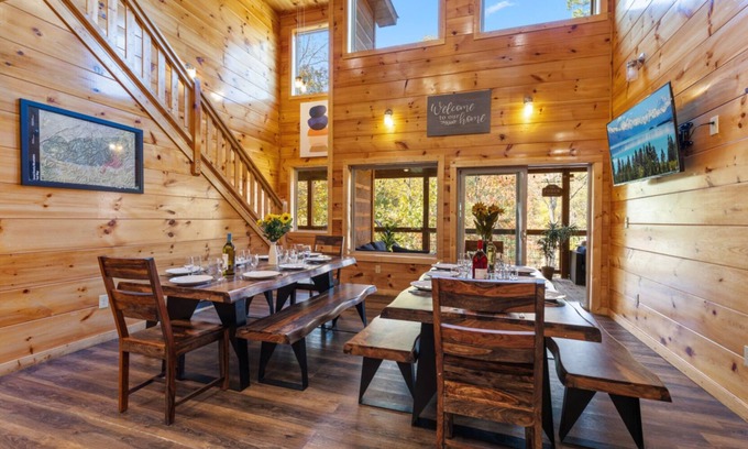 Pigeon Forge Cabin | Elegant Elite Estate By Ghosal Luxury Lodging