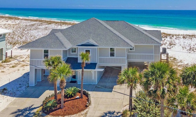 Villa Primera House | Elegant Gulf-Front Home with Stunning Views and Modern Design!