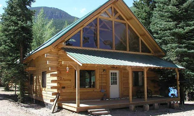 Lake City House | Elk Log Home 4 bed 2 bath W/D