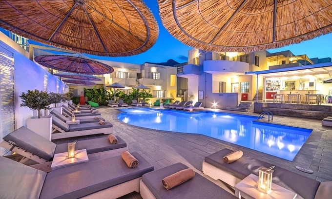 Mavrikiano Apartment | Elounda Garden Maxima Suite HEATED Swimming Pool