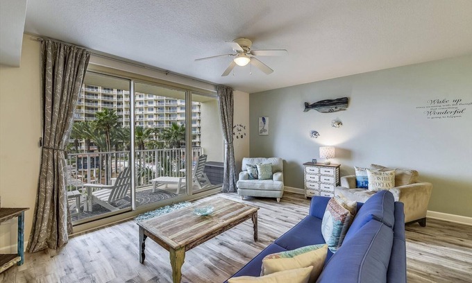 Panama City Beach Condo | Emerald Tide Retreat 327-Gulf Views-Sleeps 6