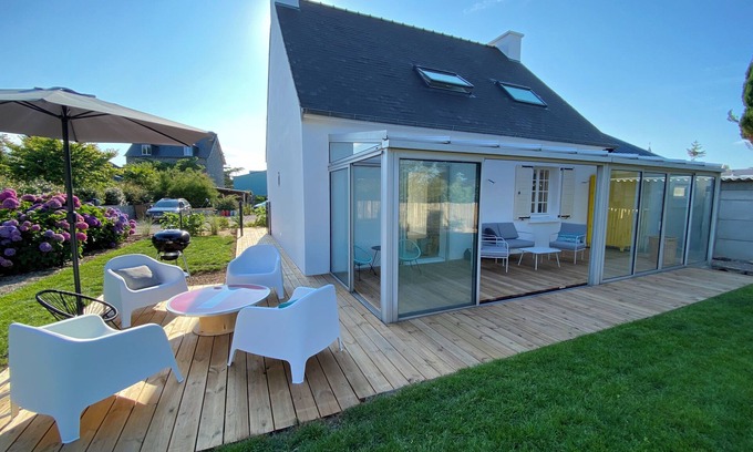 Plurien House | En Vacances Simone. Maison au Calme sur Terrain Clos, Isolée de la Route