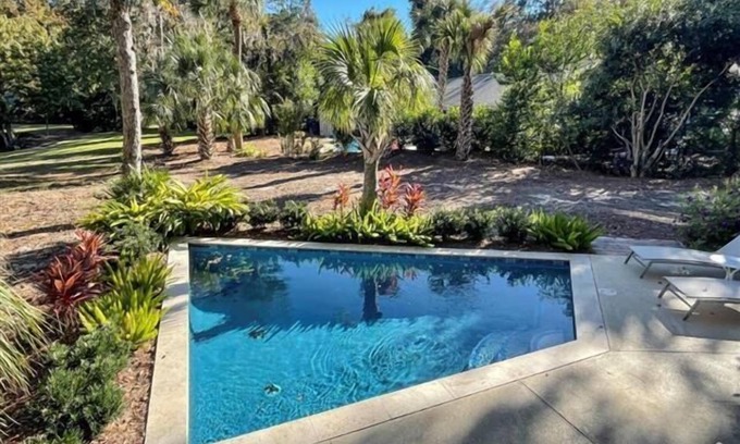 Lawton Woods House | Enchanting 4 bedroom home in Sea Pines Resort, close to Lawton Stables