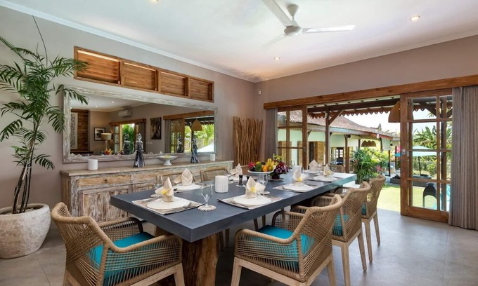 Babakan Villa | Enchanting 5BR Villa, Canggu! 9Min Drive To Berawa Beach - W/Private Swim Pool!