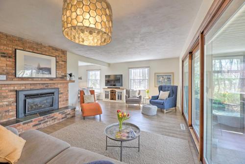 Holland House | Endearing Cottage with Fire Pit and Private Beach