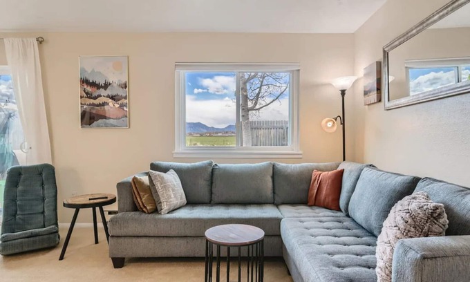 Louisville House | Enjoy Colorado: Mountain Views, Trails, Office!