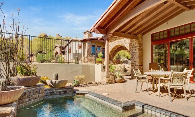 Troon North Villa | Enjoy the sunny AZ from this luxurious North Scottsdale Villa near Troon Golf