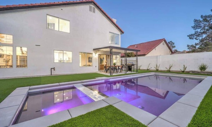 North Las Vegas House | Entertainment Galore in 4BR Oasis w/ Pool!