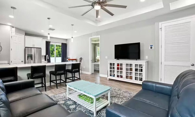 Bonita Springs House | Entire New Home w/1 King, 3 Queen beds and Fenced backyard