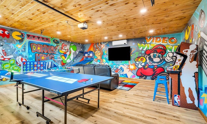 Sunday River Area Cabin | Epic Game Room, Hot Tub, Killer Views, Fire pit, Sunday River, Dog Friendly