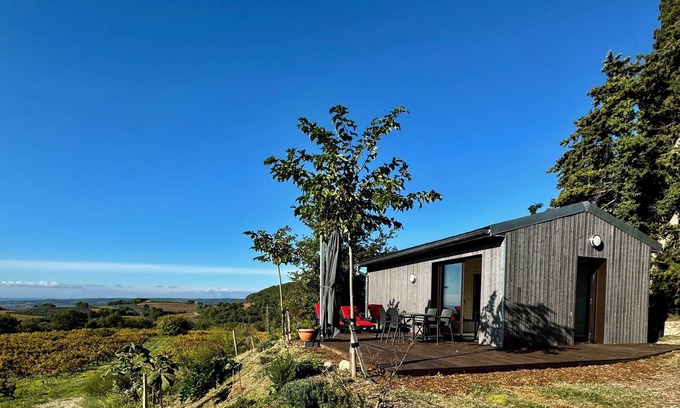 Vaison-la-Romaine House | Ermitage Saint-quinis, le Ponant, Lodge eco Ondes en Pleine Nature