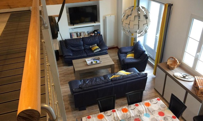 Ile d'Yeu Apartment | Escale avec vue mer sur les quais de l’Ile d’Yeu