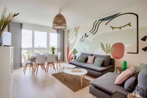 Ile de Nantes Palais des Congres Apartment | Escapade sur l'île de Nantes avec vue sur la Loire