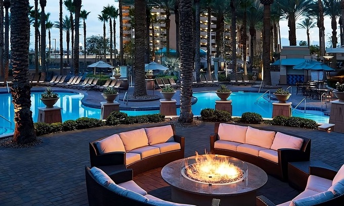 Las Vegas Hotel | Escape the Vegas Bustle! Outdoor Swimming Pool | Close to Festival Grounds
