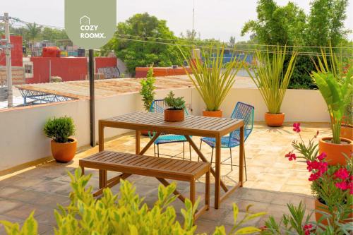 Jalatlaco Apartment | Estancia intima con terraza en Oaxaca Pet Friendly