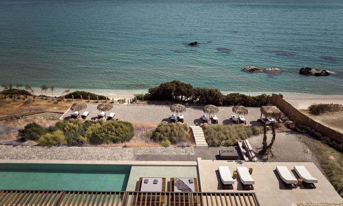 Skinaria Villa | Esthesis Beachfront Villa I, with Heated Pool