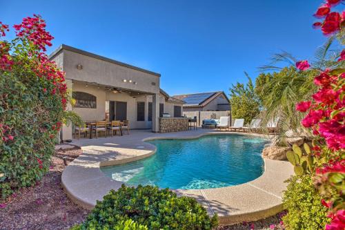 Estrella Mountain Ranch House | Estrella Oasis with Private Pool and Gas Fire Pit!
