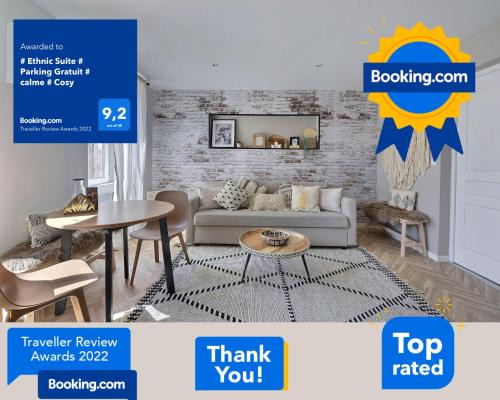 Mulhouse Apartment | # Ethnic Suite # Parking Gratuit # calme # Cosy