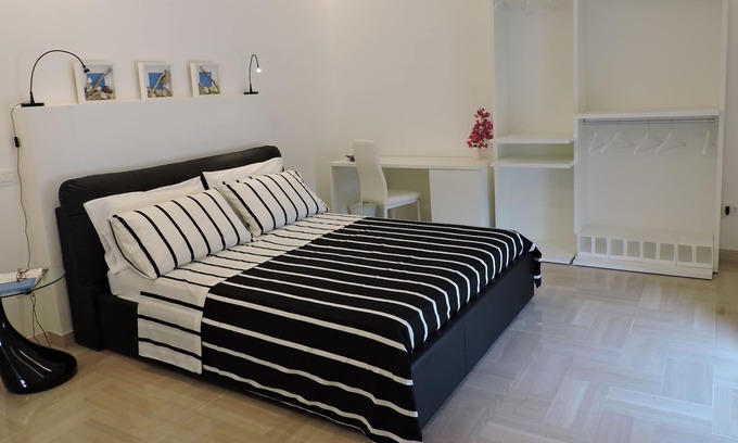 Santa Lucia Apartment | "ETNA" ROOM in SOUTH LIGHT with private bathroom and balcony with view