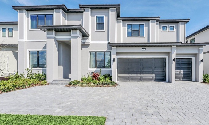 Florida Central Atlantic Coast Villa | EV 6283 - 15 Bed 14.5 Baths Villa with Screened-In Private Pool with Spillover S