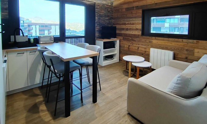 Val-Thorens Apartment | Exceptional apartment. 4 people renovated mountain/modern very cozy and beautiful