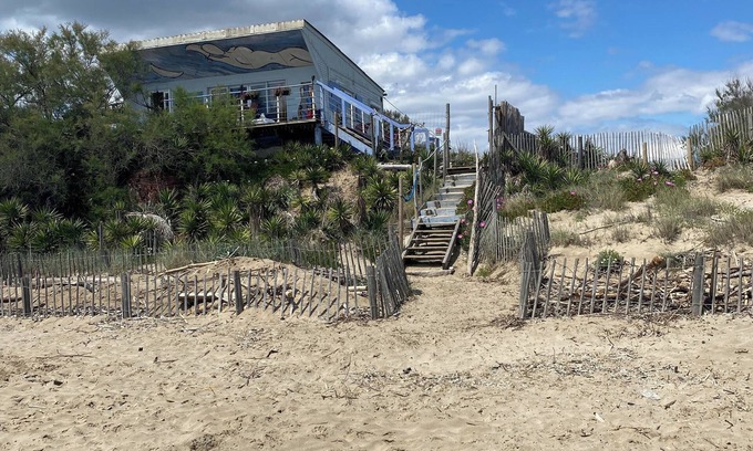 Beziers Ski Chalet | Exceptional, set on the beach with direct access, atypical chalet with all comforts,