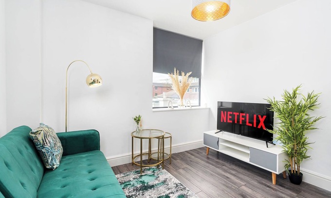 Sheffield City Centre Apartment | Exclusive One Bedroom Apartment - City Centre - Free Wi-Fi Netflix