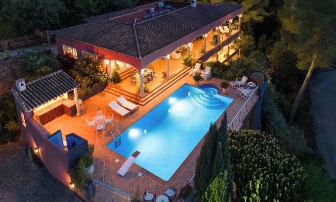 Pedreguer Villa | Exclusive dream villa ARCOS 33 in Spain with panoramic views of the Mediterranean.