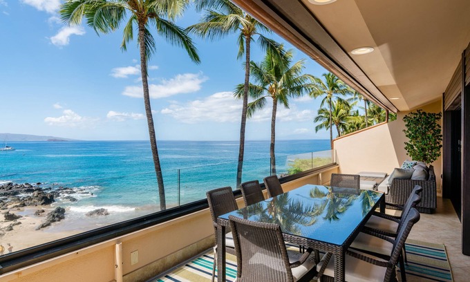 Wailea Condo | Expansive One-of-a-Kind Retreat - 3 Oceanview Lanais - Makena Surf G 301-302