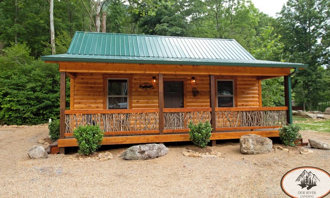 Roan Mountain Cabin | Experience Doe River in Roan Mt. A Fisherman's Paradise and Rural Appalachian Mountain Getaway!