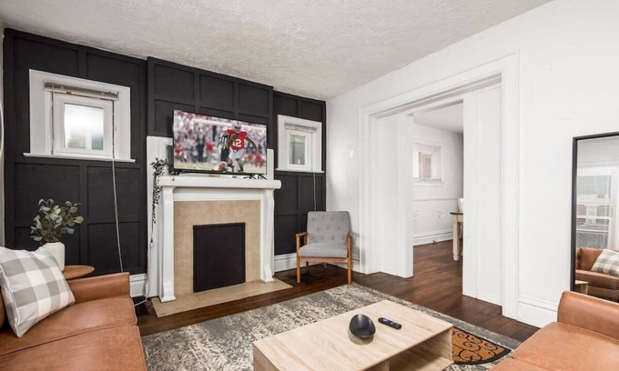 University District House | Exquisite Home for Group + FirePit and Backyard!